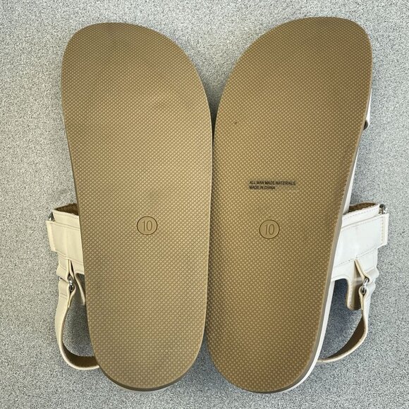 NEW  Dolce Vita Argyle Beige Platform Sandals Women's Size 10 - Picture 5 of 7